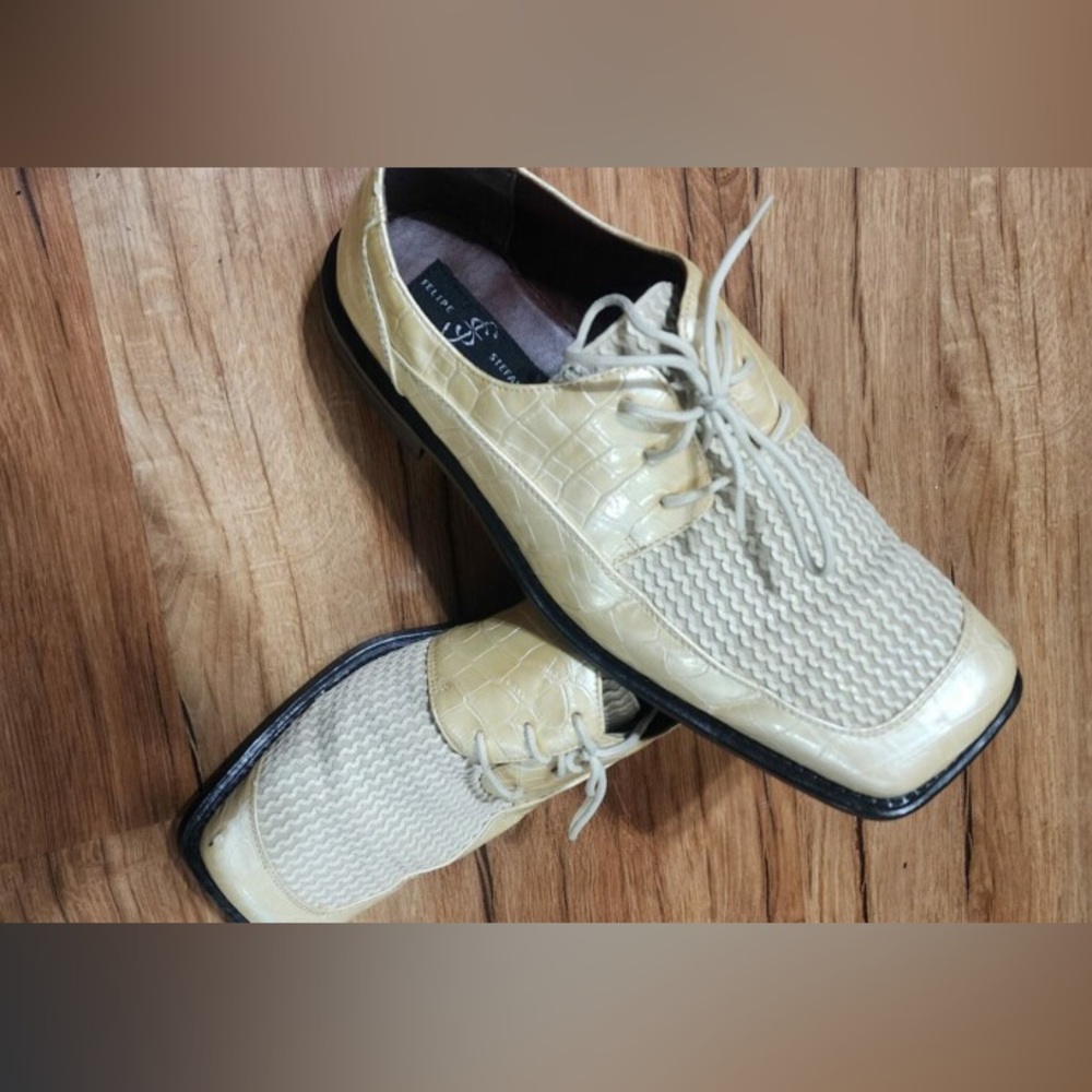 Felipe Stephano dress shoes, size 9 1/2